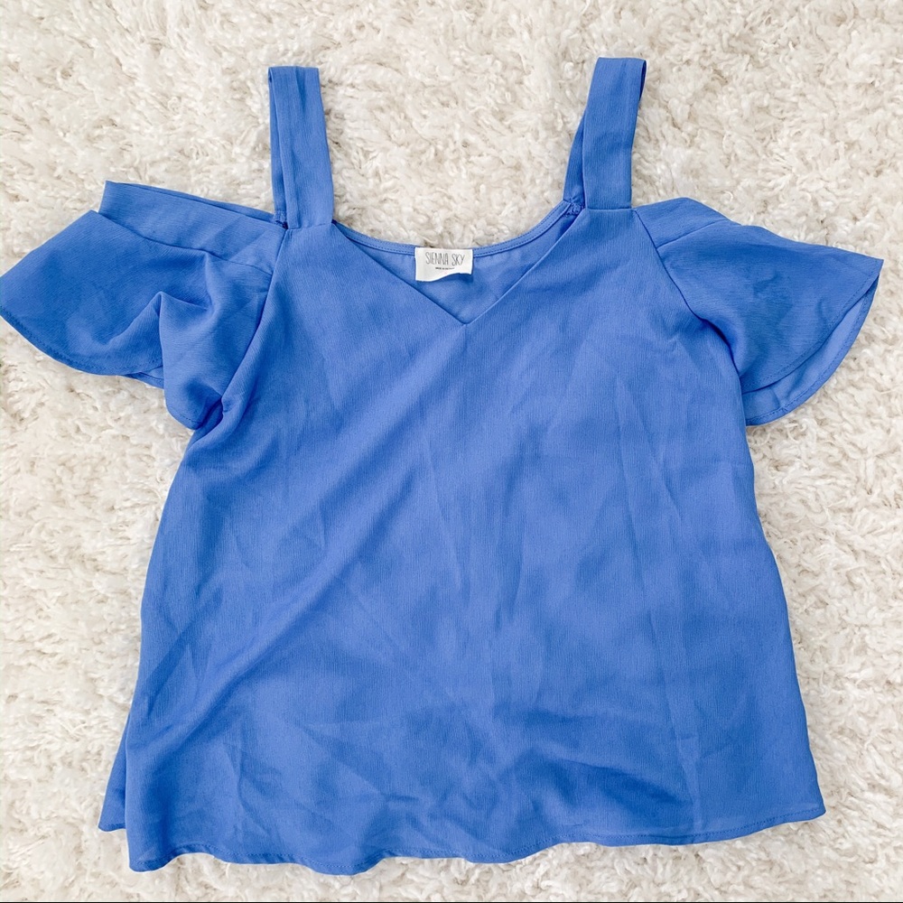 Sienna Sky Off the Shoulder Top